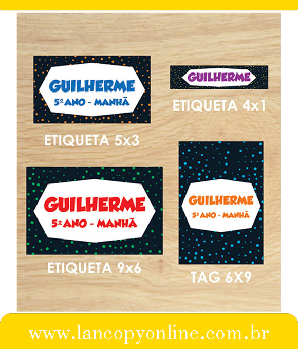 Kit de Etiquetas Escolares